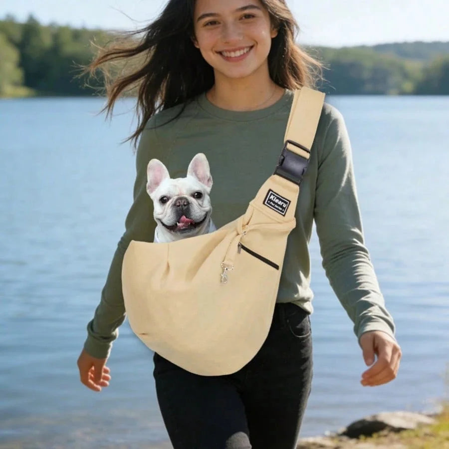 Breathable Foldable Pet Carrier Backpack For Small Cats And Dogs