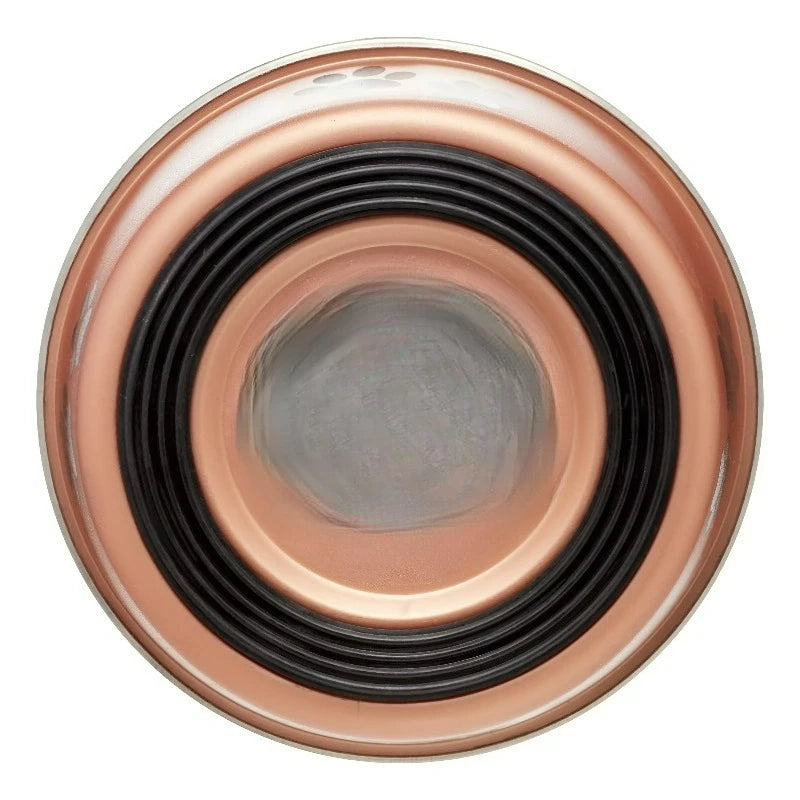 Dog Bowl ,Small Champagne, 1.0 CT,Stops gulping, helps prevent bloat .