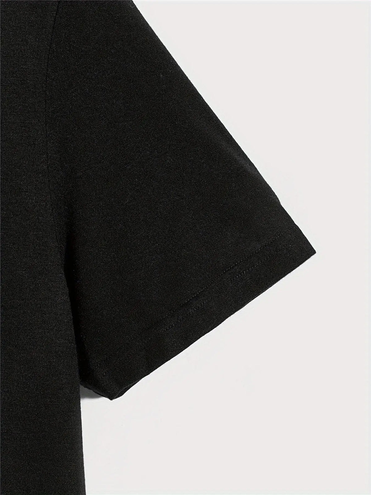 Men's Casual Cotton Crew Neck T-Shirt With Cat Graphic Print