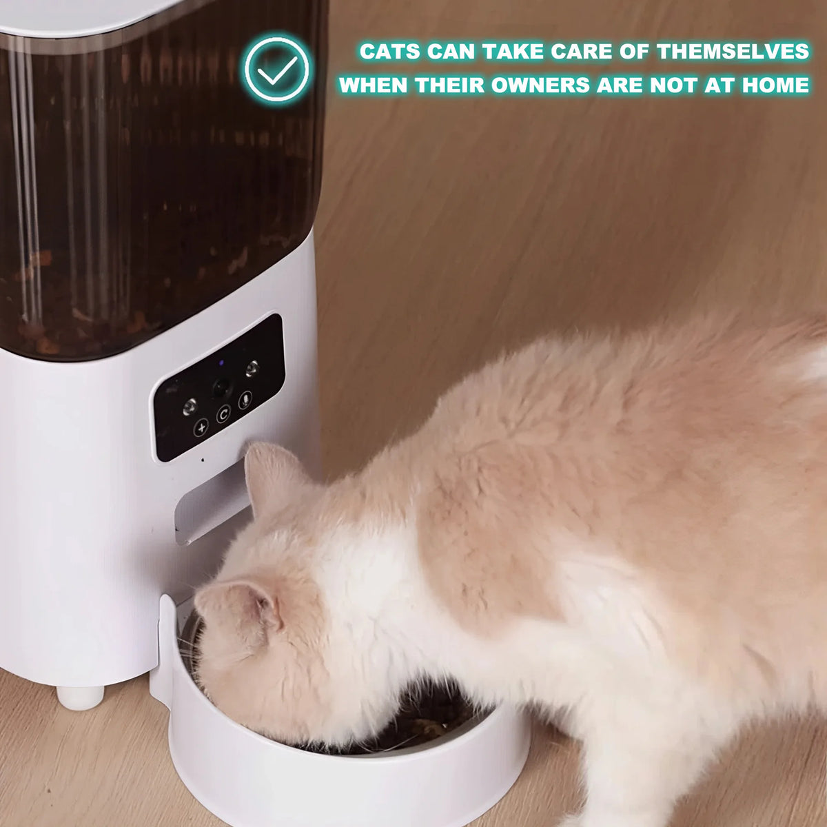 Automatic Pet Feeder App Controlled Pet Food Dispenser Smart Pet Feeder with Timer for Dogs And Cats Pet Accessories