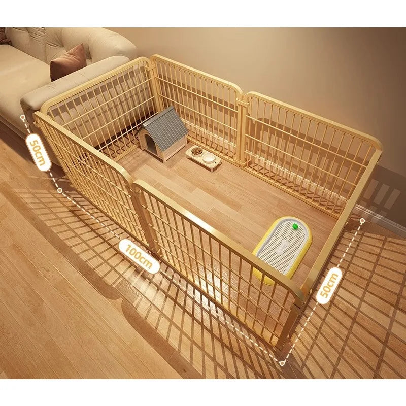 Indoor Iron Dog Cage Secure Metal Pet Kennel For Home Use