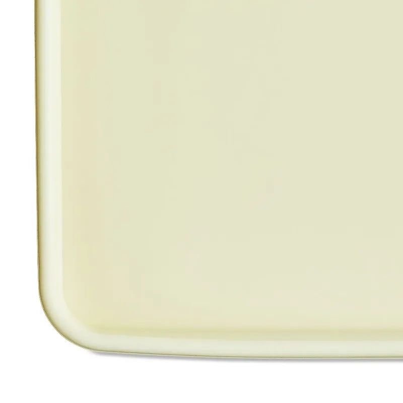 Large Silicone Pet Feeding Mat, Beige, 23.5" x 16" Raised edge design helps contain food and water.