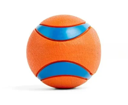 Premium Elastic Rubber And Plush Dog Fetch Ball Toy