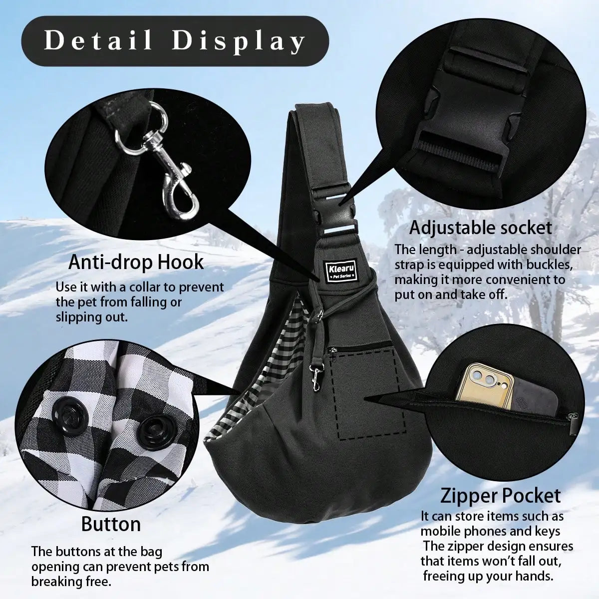 Breathable Foldable Pet Carrier Backpack For Small Cats And Dogs
