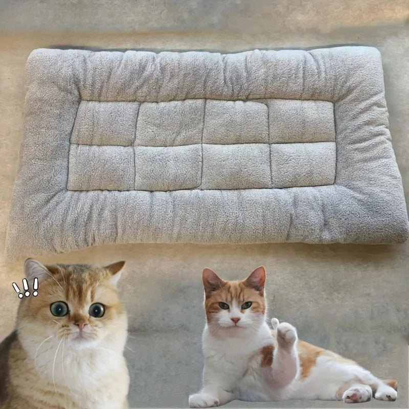 Breathable Thickened Plush Dog Bed And Sofa Mat For Pets