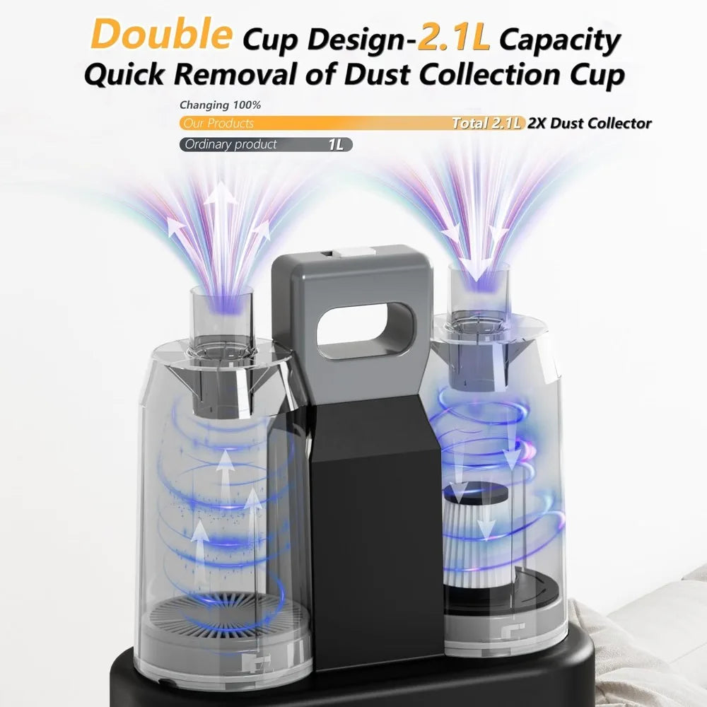 XMSJ Rechargeable Dog Grooming Vacuum And Dryer System