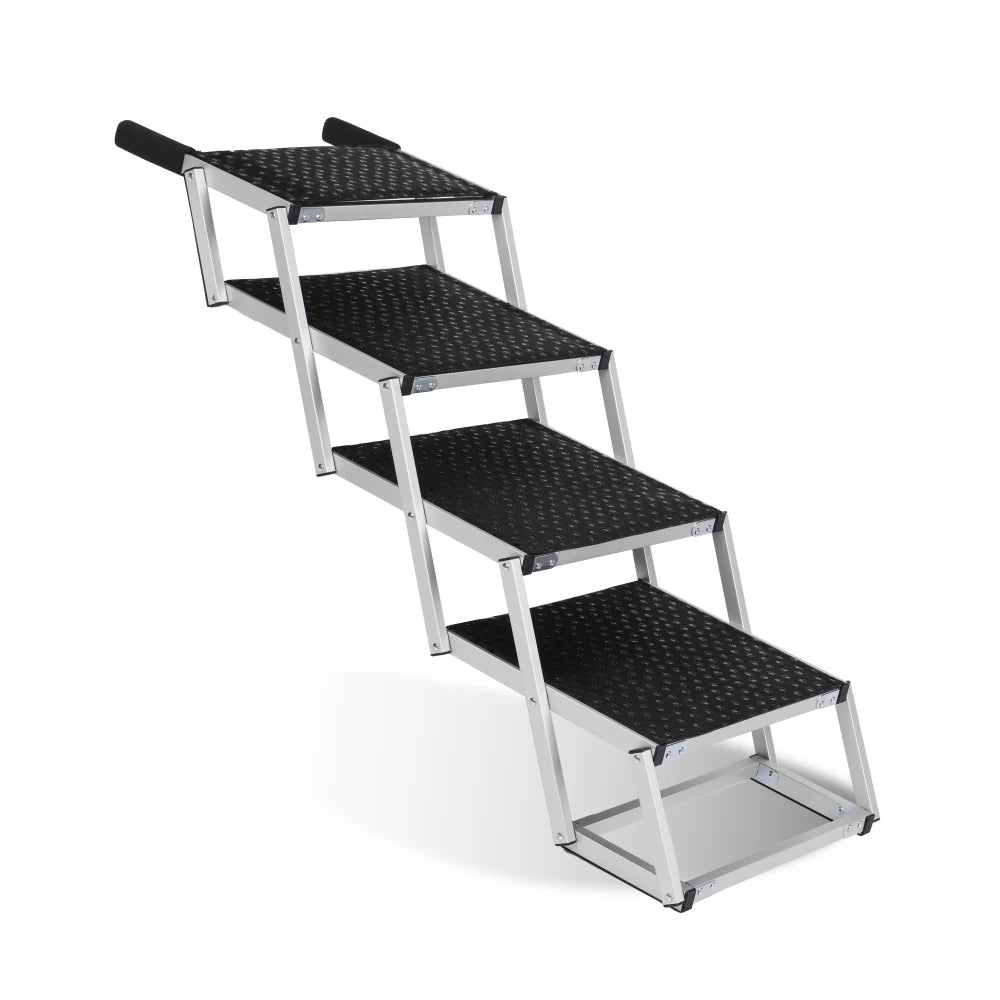 Lism Heavy Duty Portable Foldable Aluminum Dog Ramp