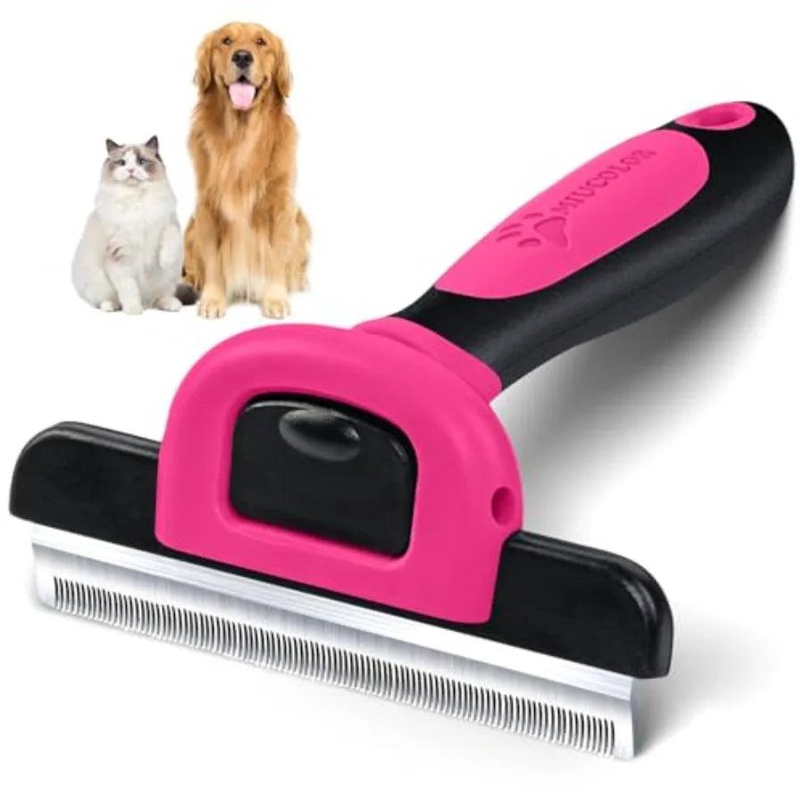 Premium Stainless Steel Deshedding Brush For Dogs And Cats