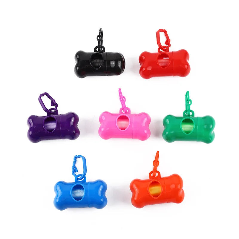 Bone Shaped Pet Waste Bag Dispenser For Dog Walking Supplies