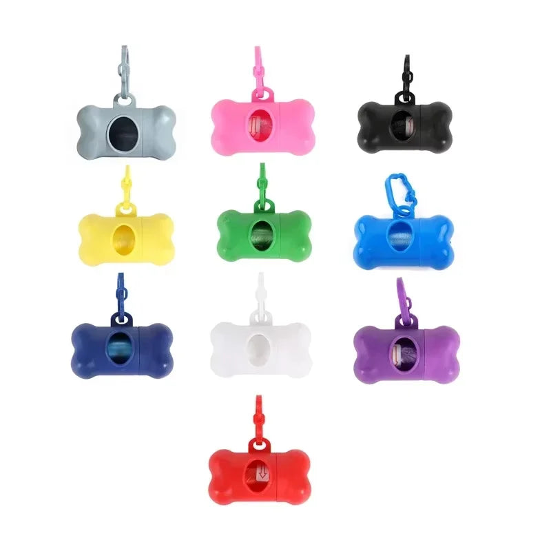 Bone Shaped Pet Waste Bag Dispenser For Dog Walking Supplies