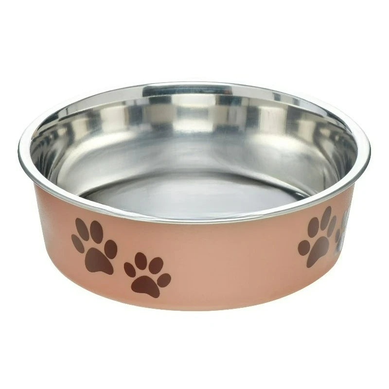 Dog Bowl ，Small Champagne, 1.0 CT，Stops gulping, helps prevent bloat .