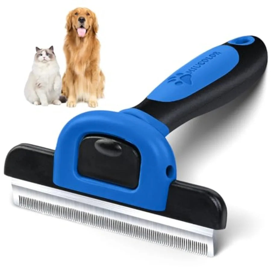 Premium Stainless Steel Deshedding Brush For Dogs And Cats