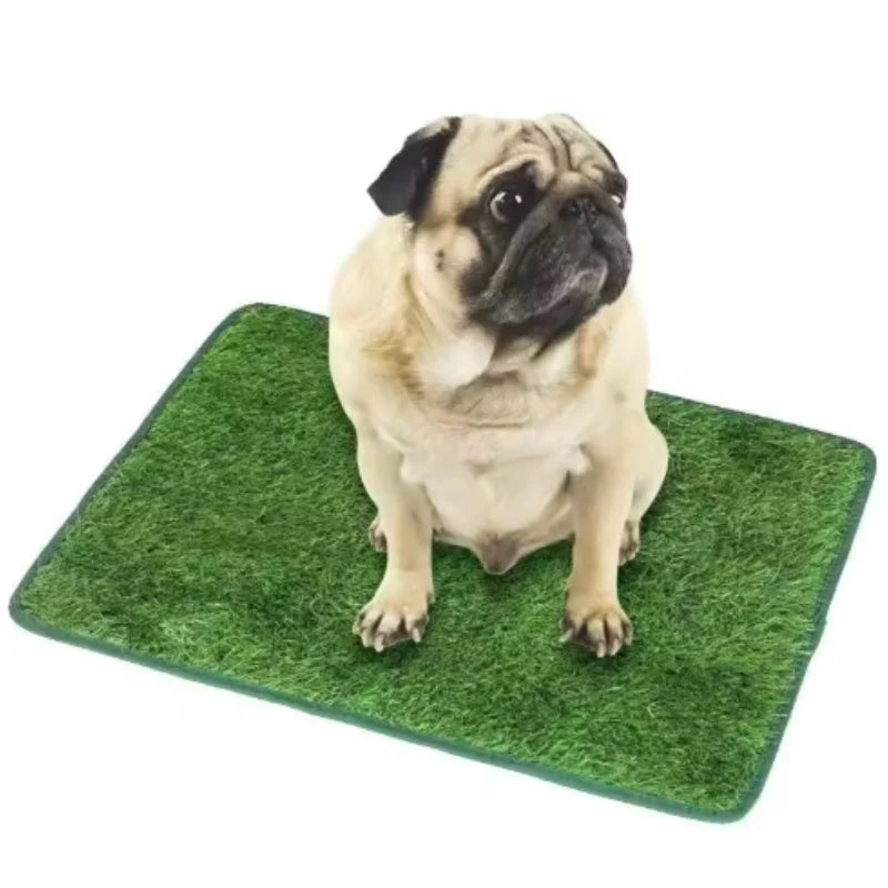 Portable Waterproof Artificial Turf Pet Urination Mat For Dogs