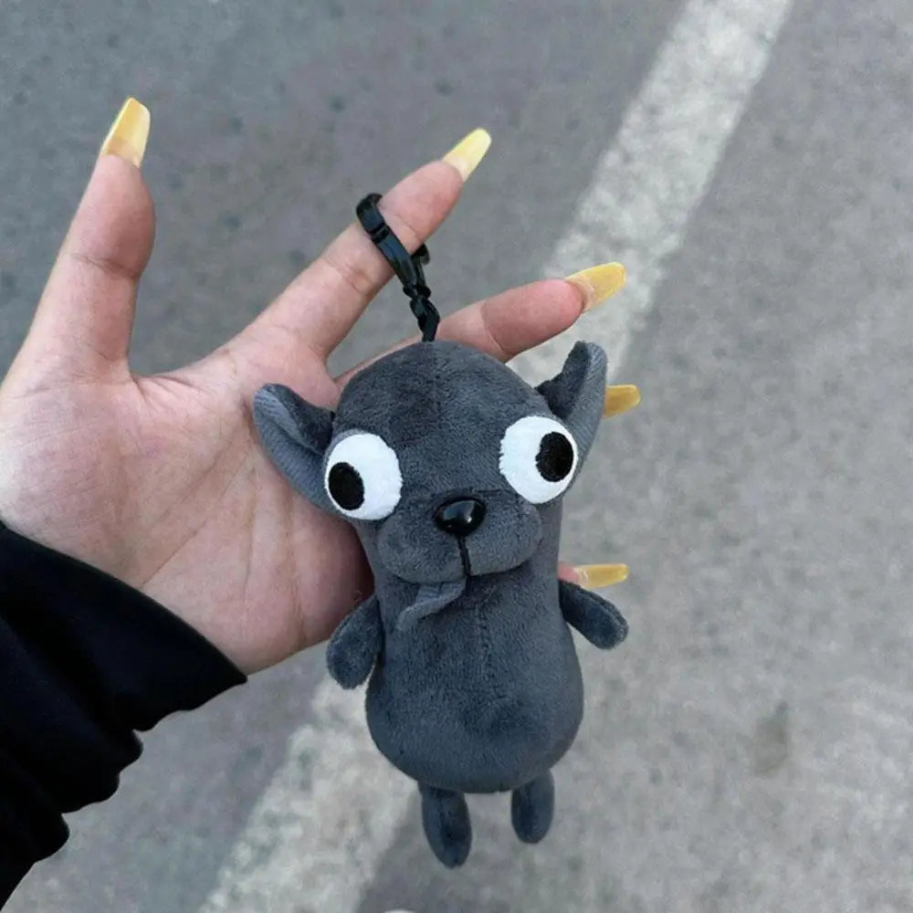 Plush Chihuahua Puppy Keychain Stuffed Animal Pendant Kids Gift