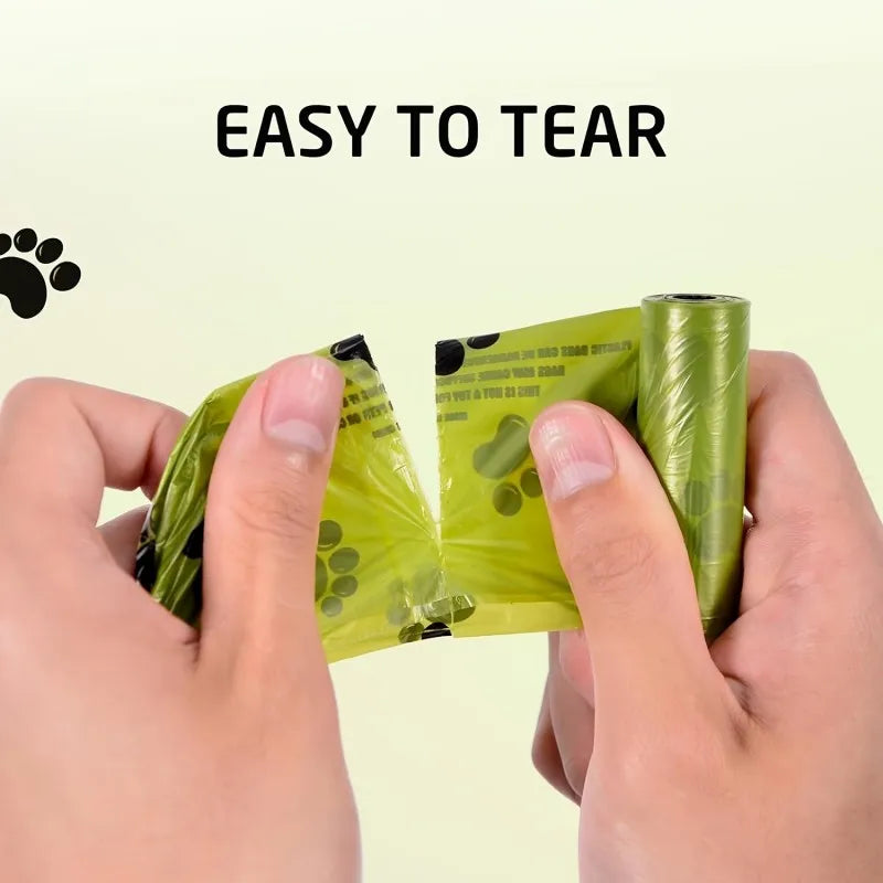 Extra Thick Leak Proof Dog Poop Bags For Easy Cleanup