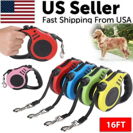 Automatic Retractable Dog Leash For Smooth Pet Walking Experience