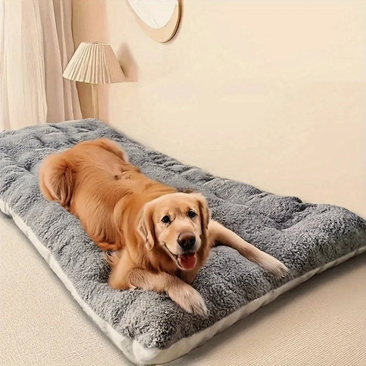 Breathable Thickened Plush Dog Bed And Sofa Mat For Pets