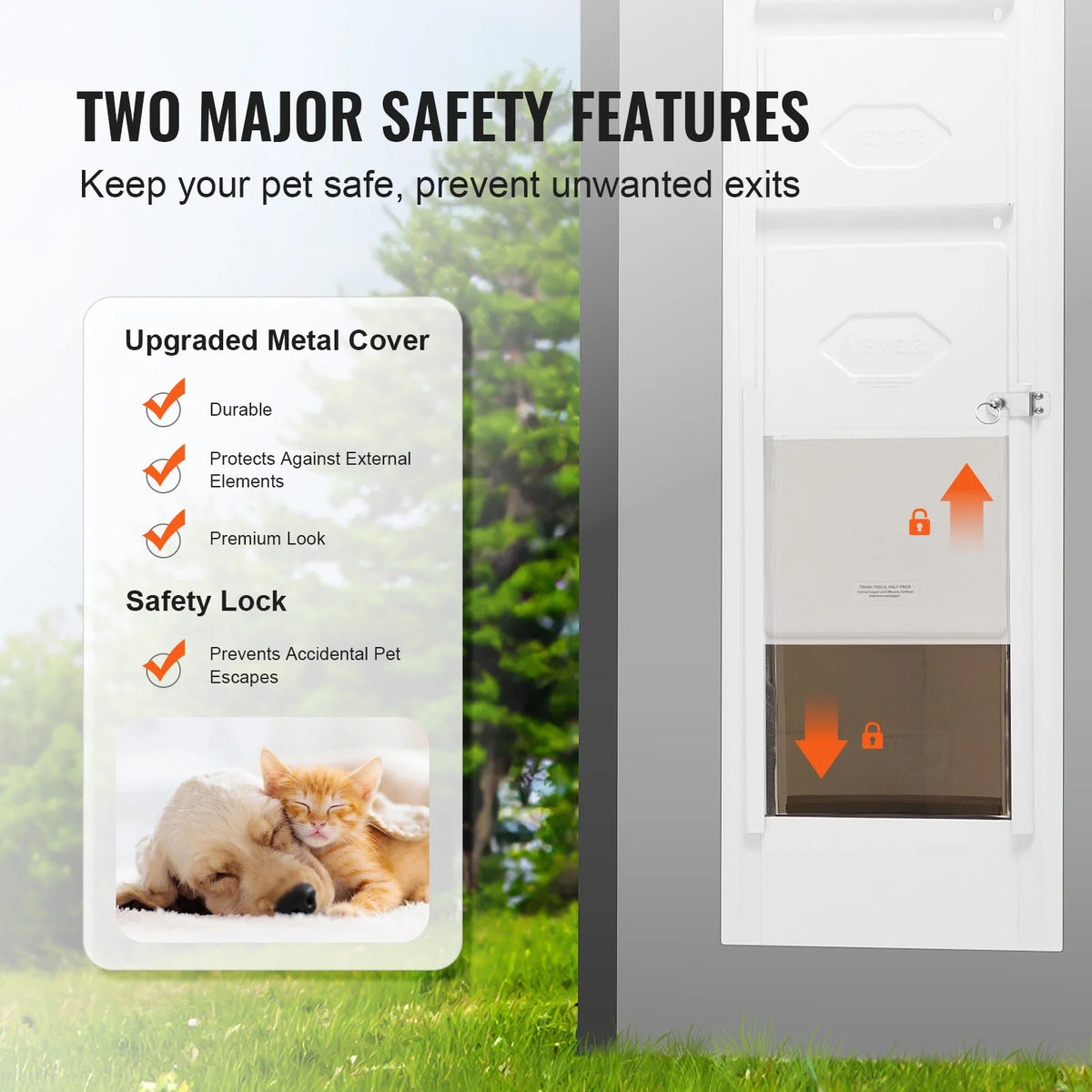 Adjustable Height Dog Door For Sliding Glass Doors Aluminum Frame