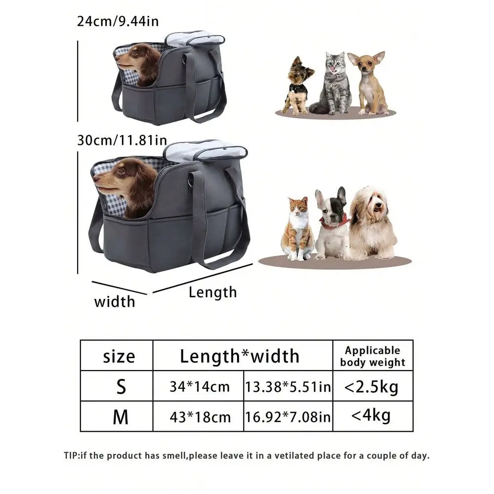 Airline Approved Soft Pet Travel Backpack Carrier For Small Pets