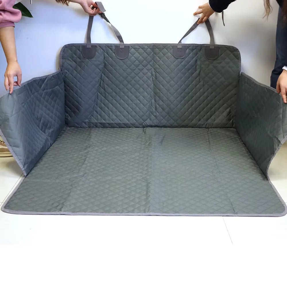 PETRAVEL Dog Car Seat Cover Universal Waterproof Trunk Liner
