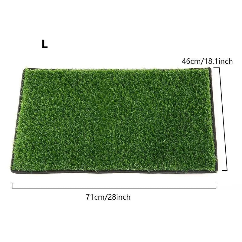 Portable Waterproof Artificial Turf Pet Urination Mat For Dogs