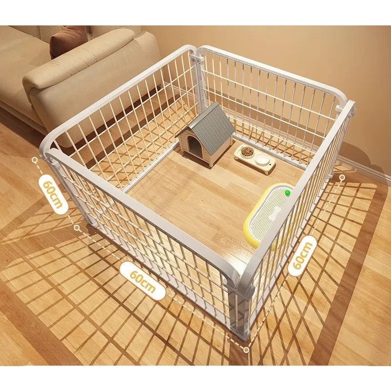 Indoor Iron Dog Cage Secure Metal Pet Kennel For Home Use