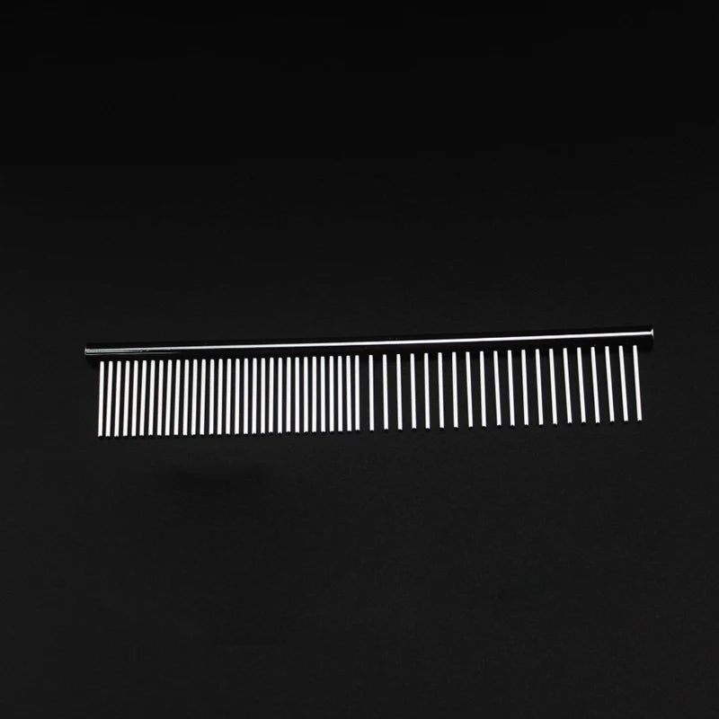 Stainless Steel Pet Grooming Comb For Thick Hair Dematting