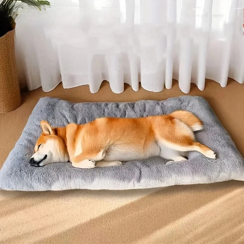 Breathable Thickened Plush Dog Bed And Sofa Mat For Pets