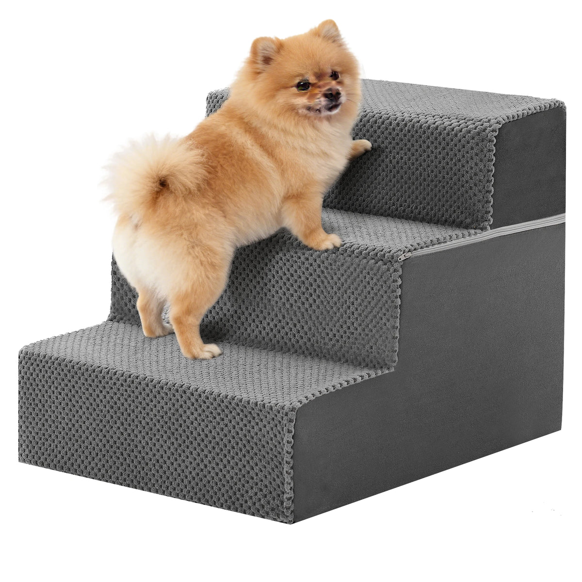 JHK Foam Dog Stairs Ramp For Small Dogs Indoor Climbing
