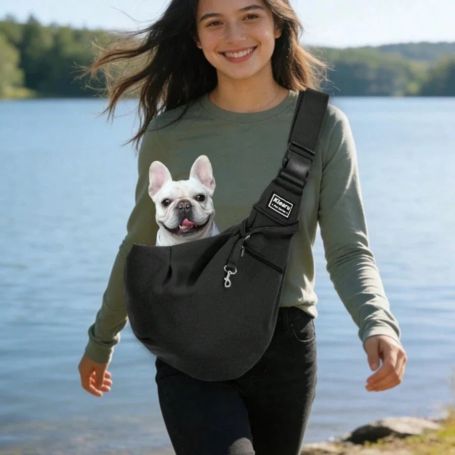 Breathable Foldable Pet Carrier Backpack For Small Cats And Dogs