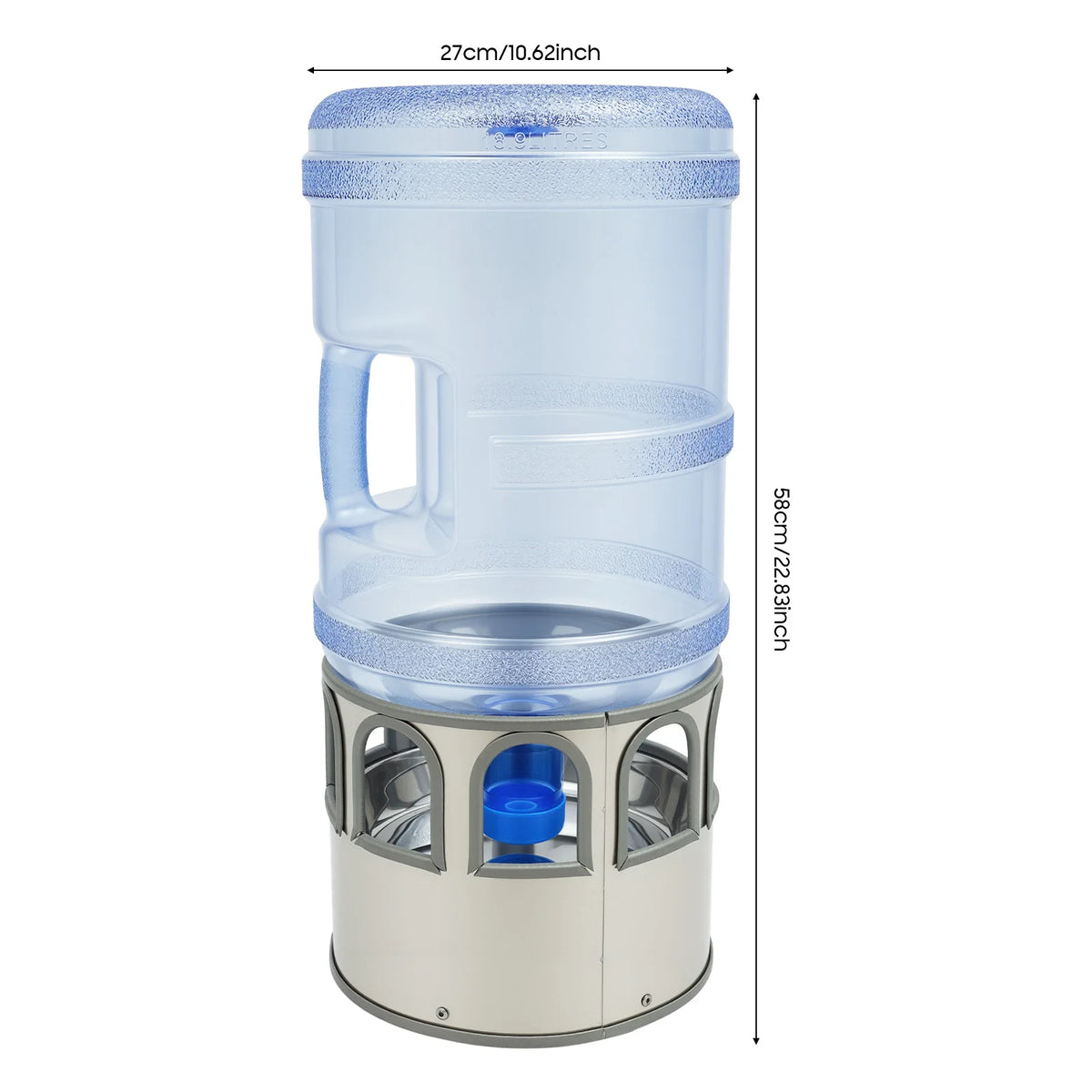 Stainless Steel Heated Poultry Waterer With Auto Thermostat