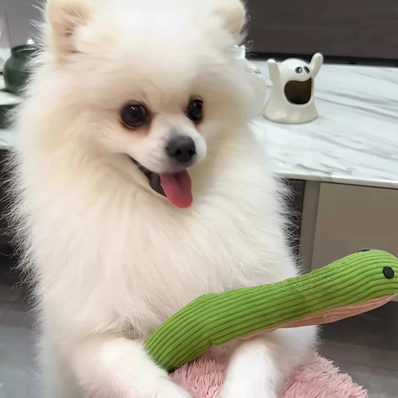 Interactive Snake Plush Toy For Dogs And Cats Indoor Play