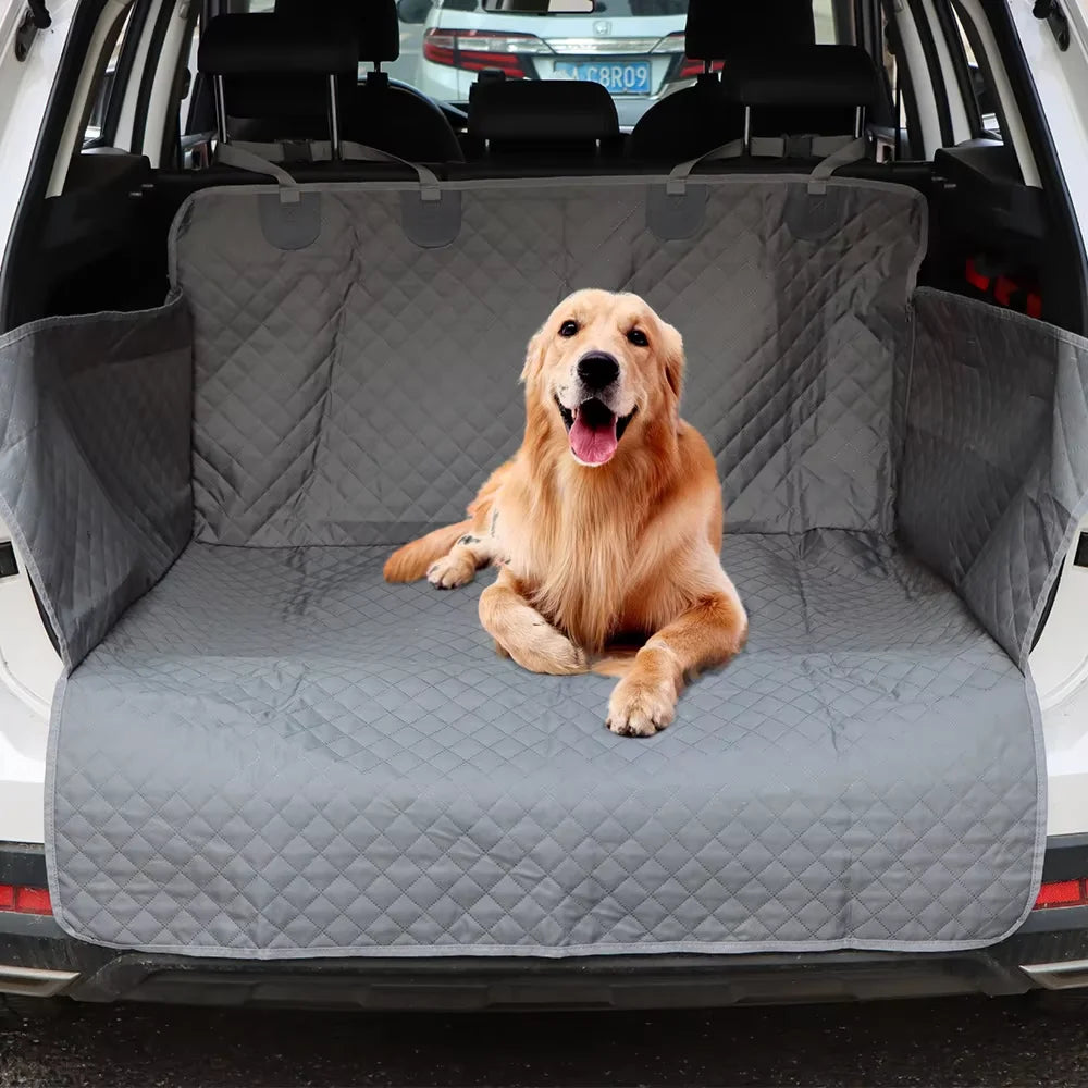 PETRAVEL Dog Car Seat Cover Universal Waterproof Trunk Liner