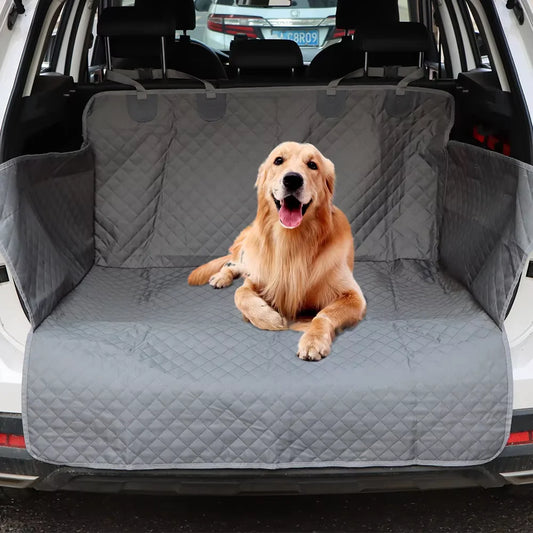 PETRAVEL Dog Car Seat Cover Universal Waterproof Trunk Liner