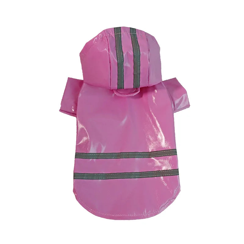 Waterproof Reflective Dog Raincoat For Small Dogs And Cats