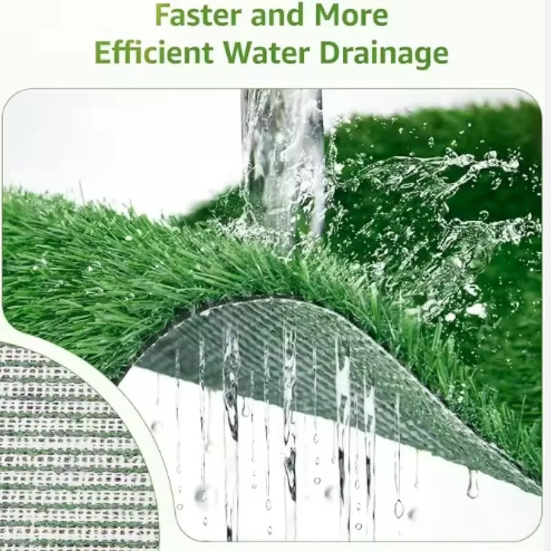 Portable Waterproof Artificial Turf Pet Urination Mat For Dogs