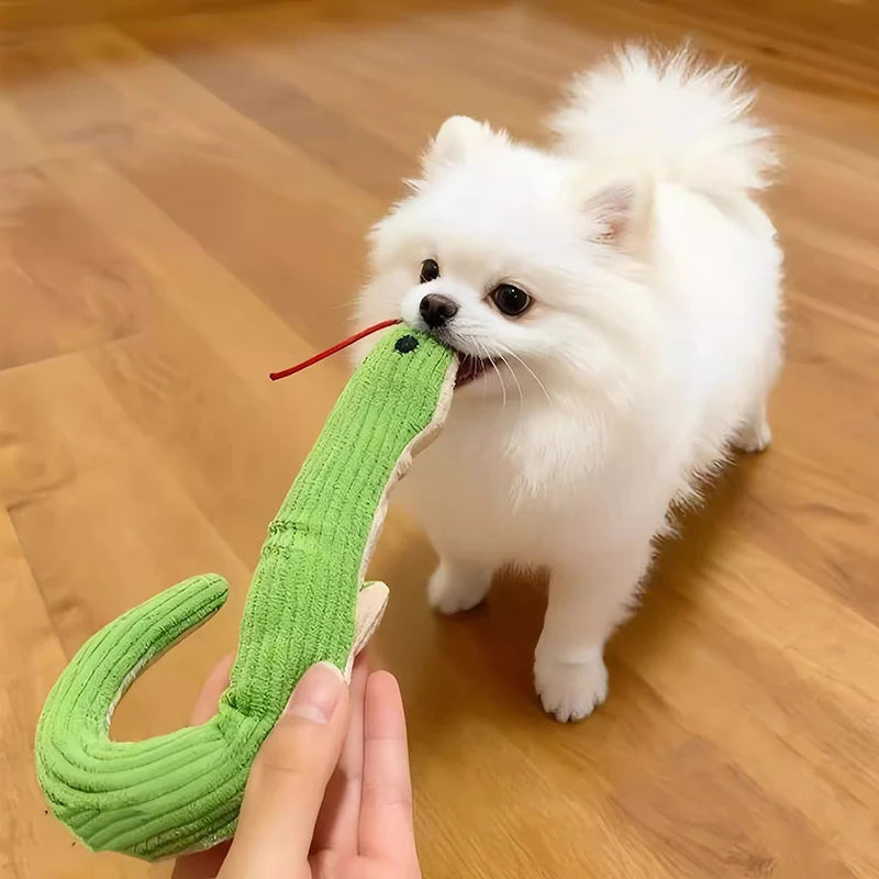 Interactive Snake Plush Toy For Dogs And Cats Indoor Play
