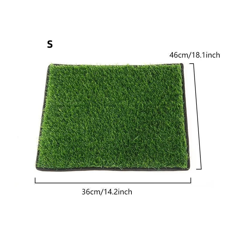 Portable Waterproof Artificial Turf Pet Urination Mat For Dogs