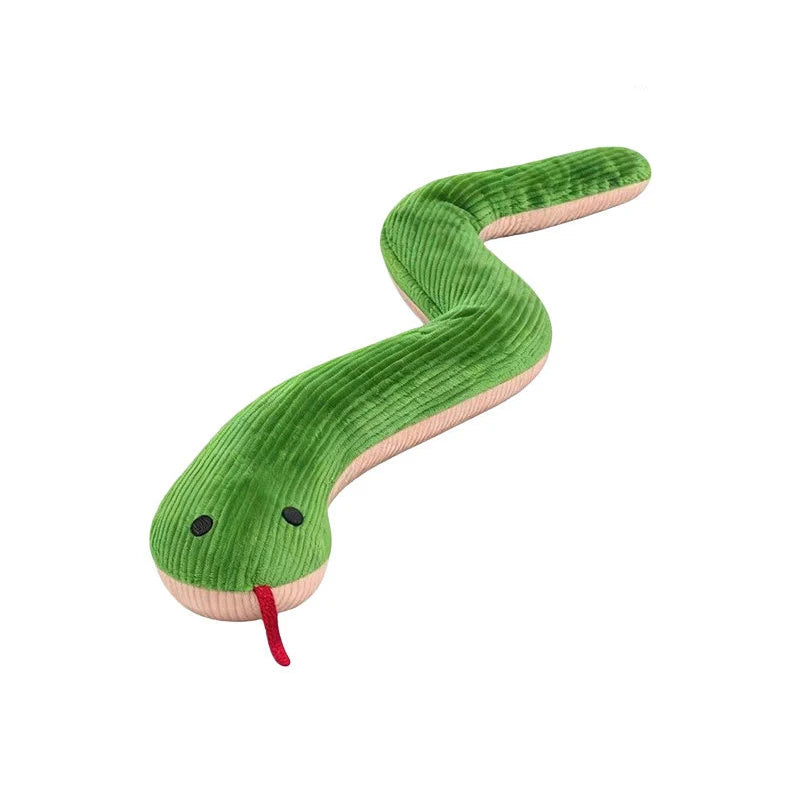 Interactive Snake Plush Toy For Dogs And Cats Indoor Play