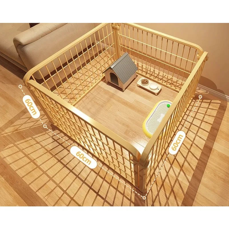 Indoor Iron Dog Cage Secure Metal Pet Kennel For Home Use