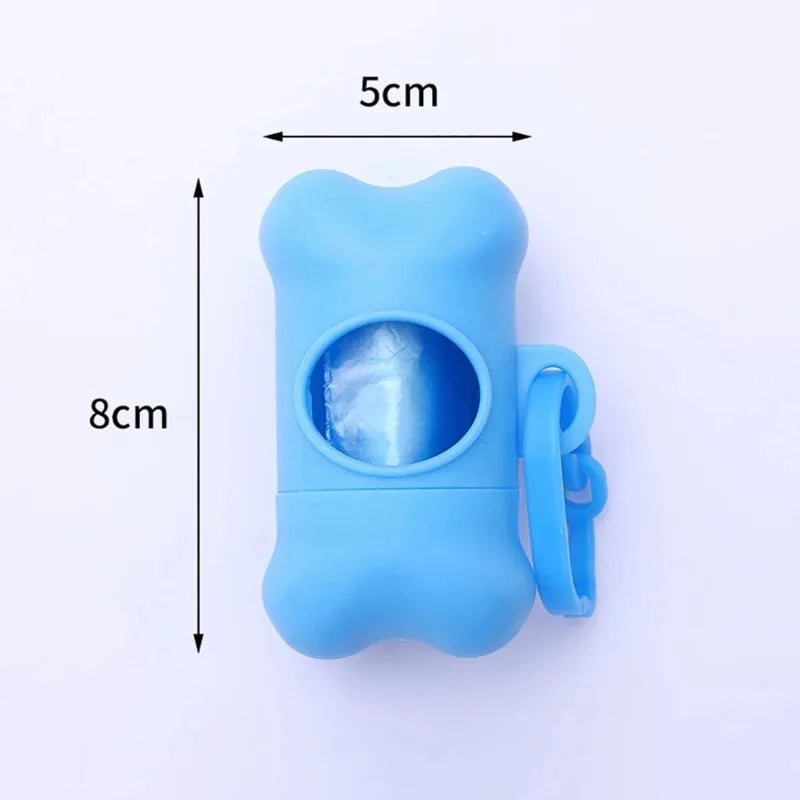 Bone Shaped Pet Waste Bag Dispenser For Dog Walking Supplies