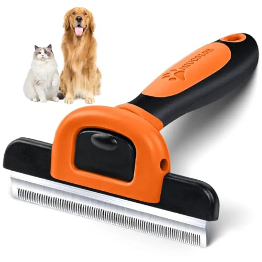 Premium Stainless Steel Deshedding Brush For Dogs And Cats