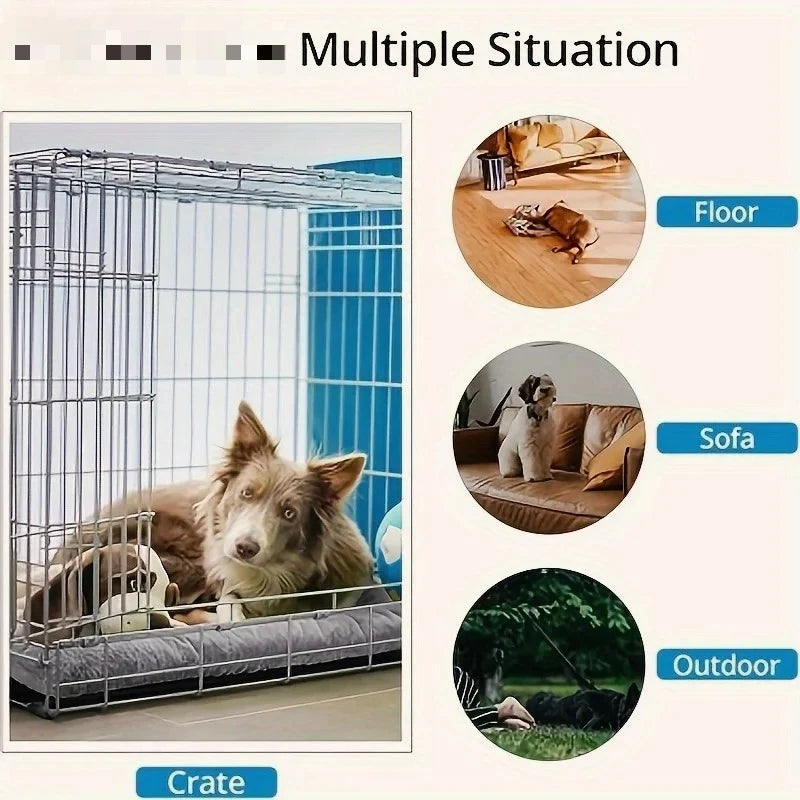 Breathable Thickened Plush Dog Bed And Sofa Mat For Pets