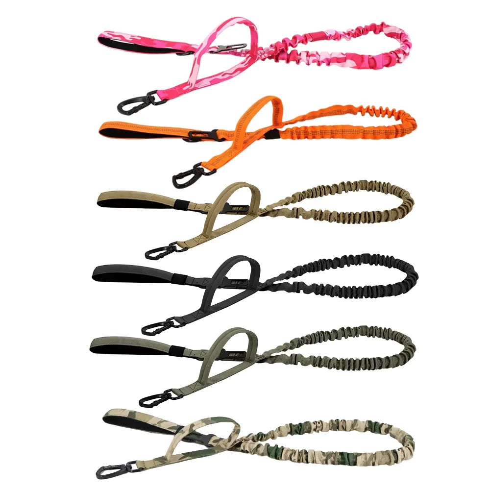 PetraVel Adjustable Dual Handle Dog Leash With Quick Release
