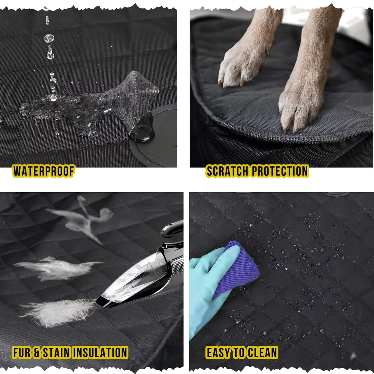 PETRAVEL Waterproof Front Seat Cover For Dogs And Cats