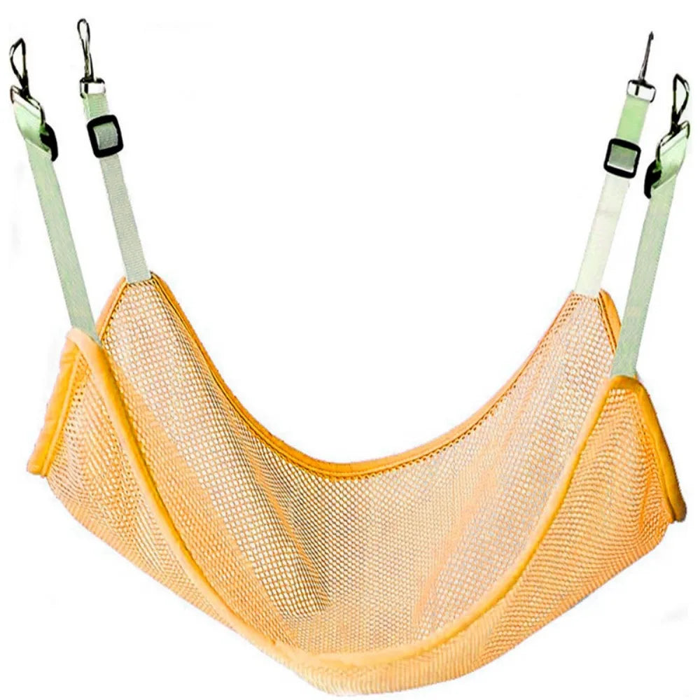 Universal Breathable Cat Hanging Hammock Durable with Adjustable Straps Cats Mesh Hammock Soft Pet Nest Indoor