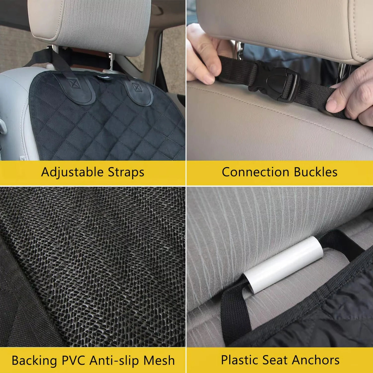 PETRAVEL Waterproof Front Seat Cover For Dogs And Cats