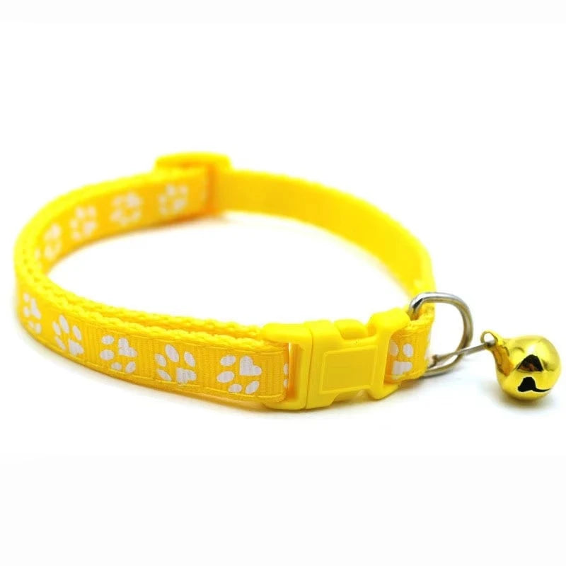 Adjustable Cat Collar With Bell And Decorative Ribbons